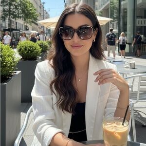 Chloé CL2209 Tortoise Chain Detail Sunglasses